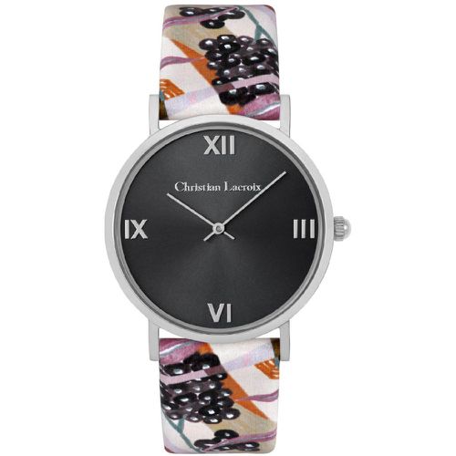 Montre -CLW1009 Bracelet Cuir - Christian Lacroix Montres - Modalova