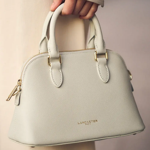 Sac demi lune zippé M Sierra Jia en cuir - Lancaster Maroquinerie - Modalova