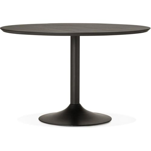 Table à diner ou de bureau ronde 'CHEF' en bois finition Frêne - ALTEREGO - Modalova
