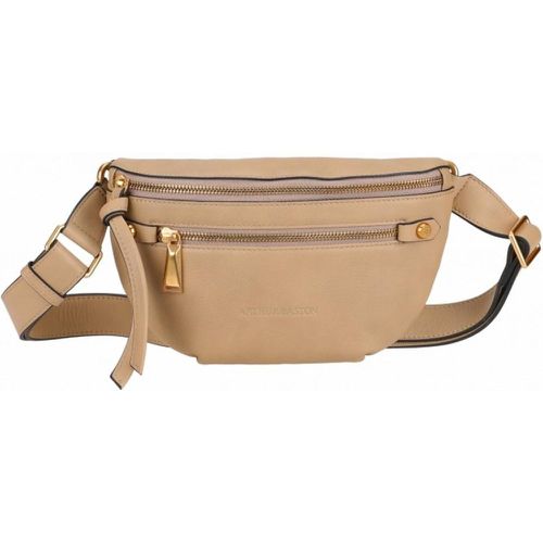 Sac banane en cuir sable - Arthur & Aston - Modalova