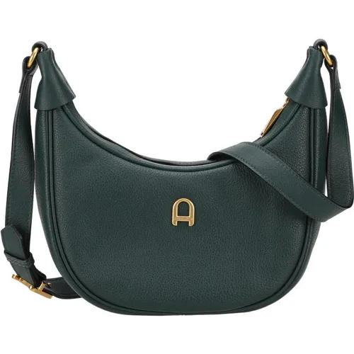 Sac bandoulière vert en cuir - Arthur & Aston - Modalova