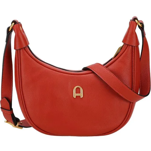 Sac bandoulière rouge en cuir - Arthur & Aston - Modalova