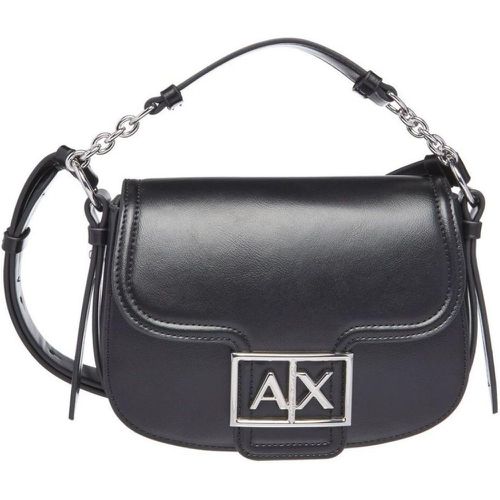 Sac Saddle épaule noir - Armani Exchange - Modalova