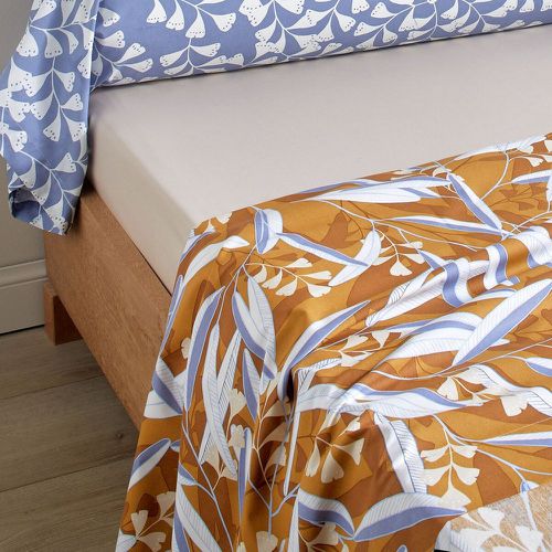 Drap plat BOTANICO Jaune Ocre - Blanc des Vosges - Modalova