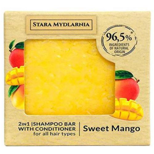 Shampoing solide avec packaging carton SWEET MANGO - Bodymania - Modalova