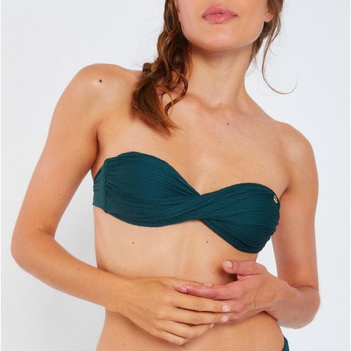 Haut de Maillot de Bain Bandeau Vert - banana moon - Modalova
