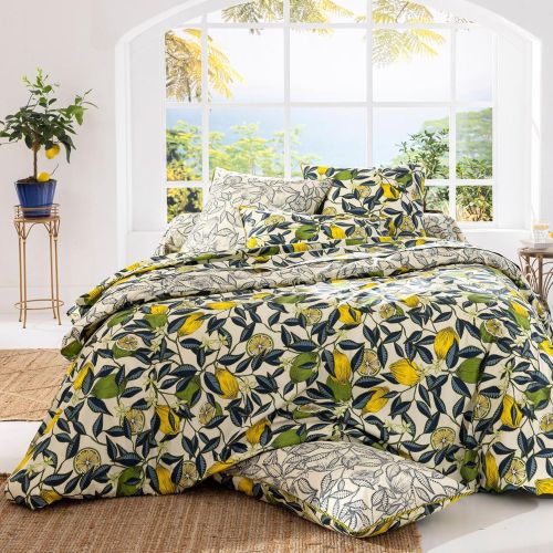 Housse de Couette CITRONNADE - citron imprimé - Becquet - Modalova