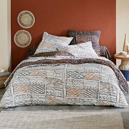 Housse de couette réversible en coton - TISSAGE - Becquet - Modalova