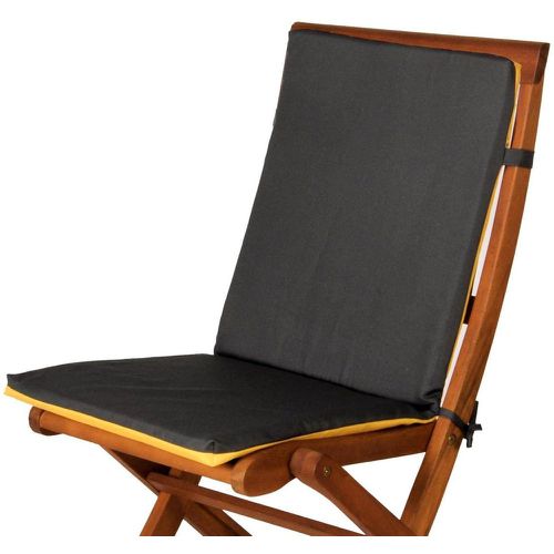 Galette de fauteuil Outdoor anthracite - Becquet - Modalova