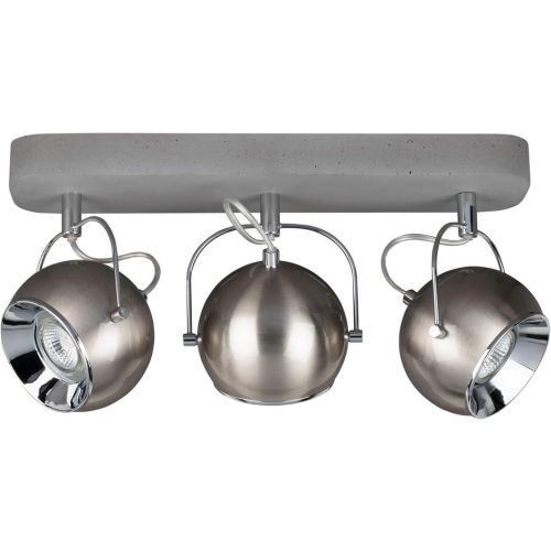 Plafonnier Béton Métal Satiné Ball Concrete - Britop Lighting - Modalova