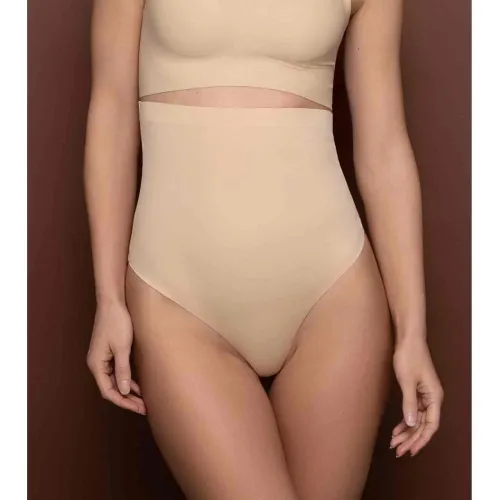 String taille haute invisible Beige Invisible - Bye Bra - Modalova