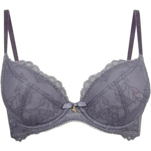 Soutien-gorge push-up plongeant gris - Gossard - Modalova
