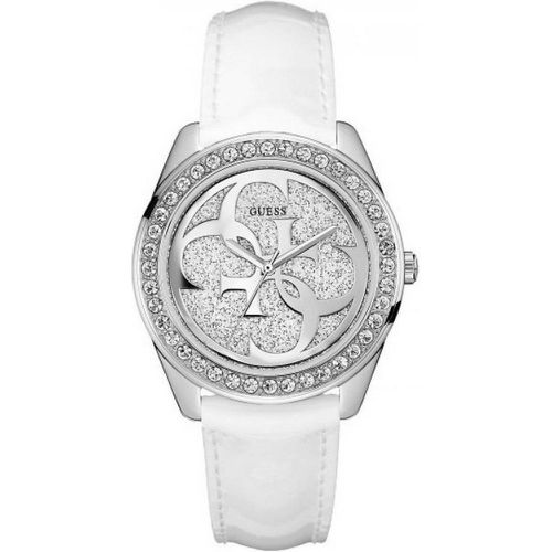 Montre G Twist W0627L4 - Montre Blanche Pailletée Montres - Guess - Modalova