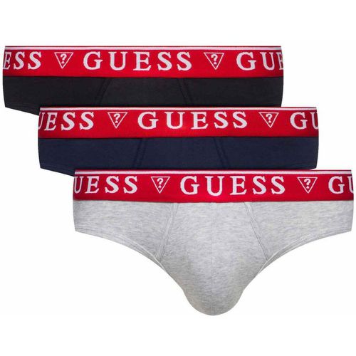 Pack 3 slips logotés - & Beachwear - Guess Underwear - Modalova