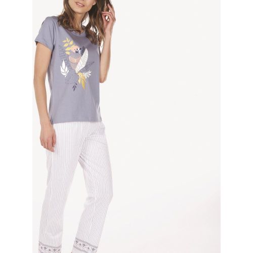 Pyjama en coton /imprime - Dodo Homewear - Modalova