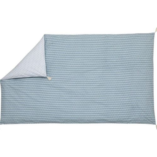 Courtepointe percale DANDY Sauge - Blanc des Vosges - Modalova