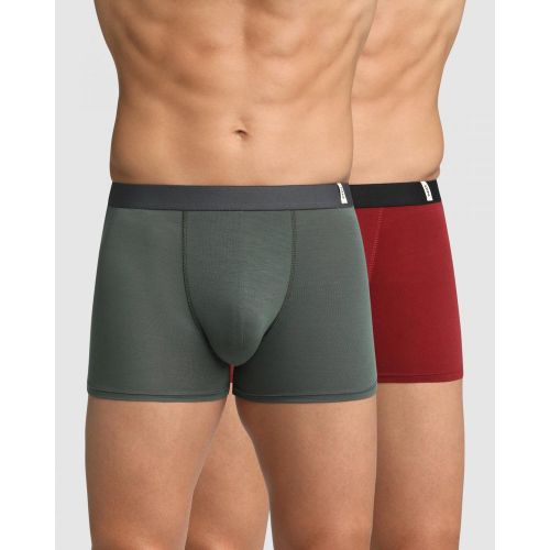 Lot de 2 boxers Gris Dim - Dim Homme - Modalova