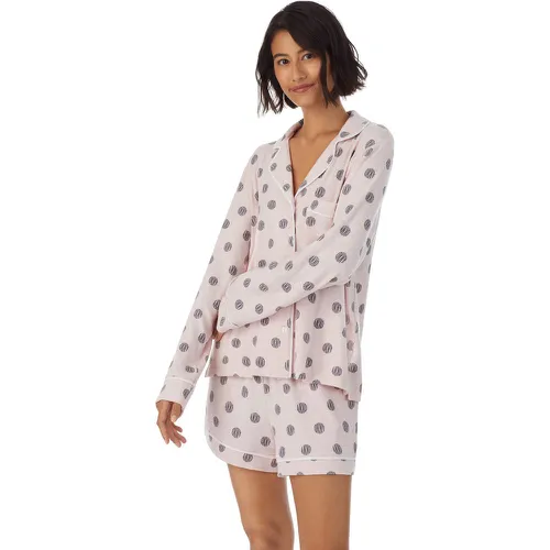 Pyjama avec un short et haut manches longues - DKNY - Modalova