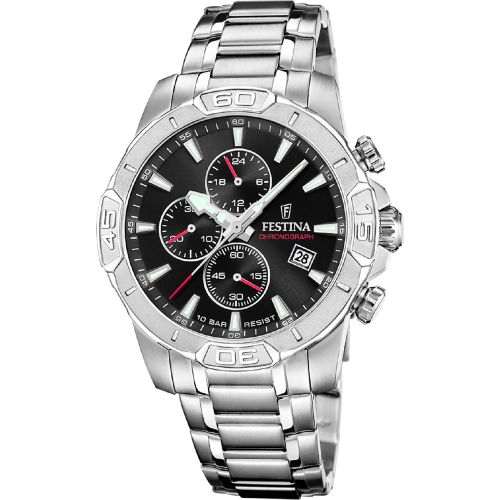 Montre Timeless Chronograph - F20704-3 Bracelet - Festina - Modalova