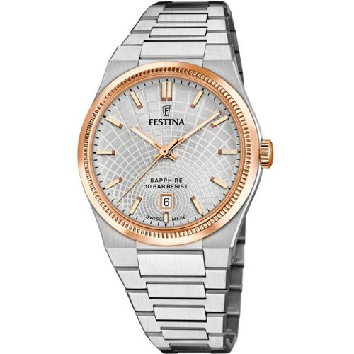 Montre Rive Collection - F20065-1 Bracelet Acier - Festina Swiss Made - Modalova