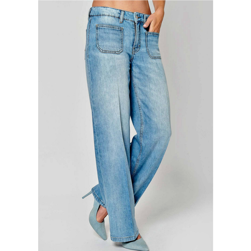 Jeans LOLA en coton bleu - Kaporal - Modalova