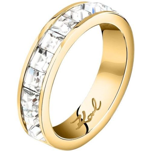 Bague Karl Lagerfeld Stone - KLAYC480 Acier - Karl Lagerfeld Bijoux - Modalova