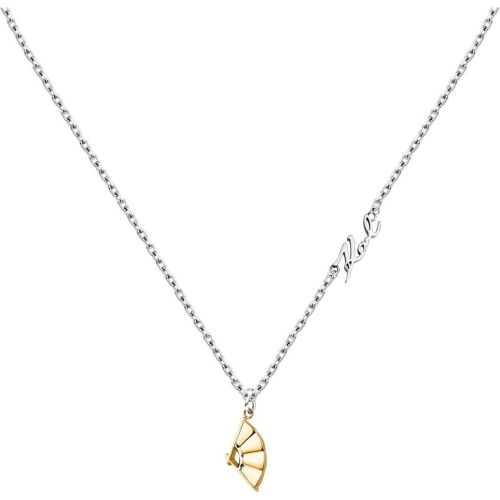 Collier Karl Lagerfeld Symbol - KLAYD07 Acier - Karl Lagerfeld Bijoux - Modalova