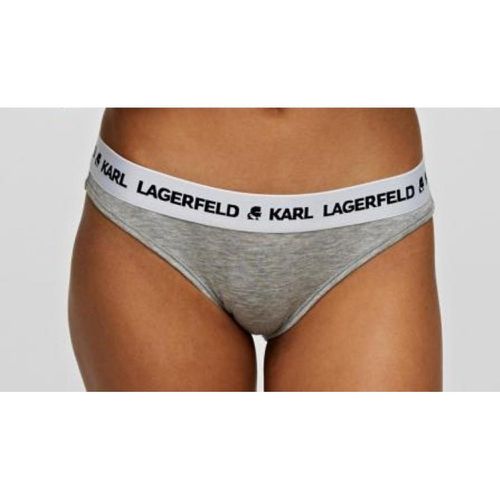 Culotte logotee - à taille blanc - Karl Lagerfeld - Modalova