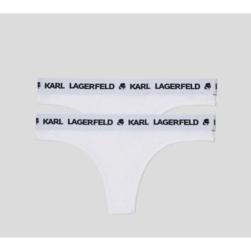 Lot de 2 strings logotés - Karl Lagerfeld - Modalova