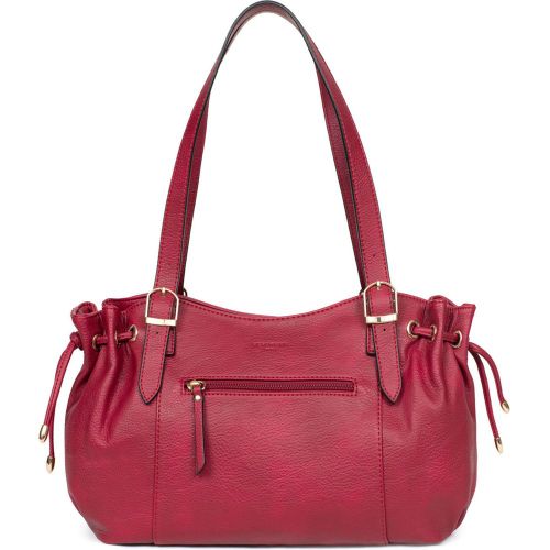 Sac porté épaule 2 anses TOSCANE Framboise - Hexagona - Modalova