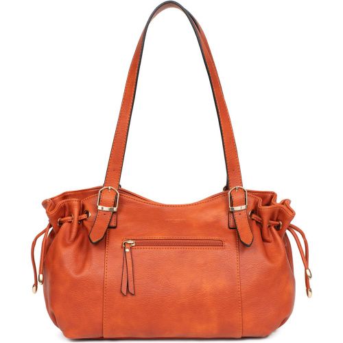 Sac porté épaule 2 anses TOSCANE Terre - Hexagona - Modalova