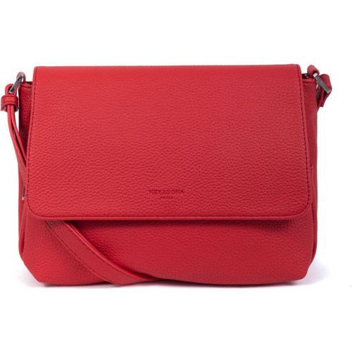 Sac porté travers rouge Zoé - Hexagona - Modalova