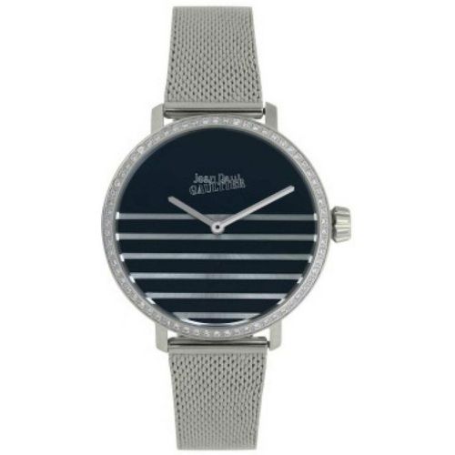 Montre bracelet cheap acier noir femme