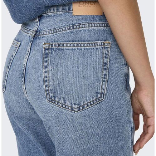 Jean à jambe large Brenda Cro158 en coton Lise - Only - Modalova