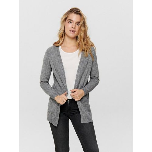 Cardigans en maille Col en V Manches longues Coupe plus longue Nell - Only - Modalova