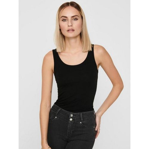 Débardeur Col rond Sans manches Coupe plus longue en coton Yas - Only - Modalova