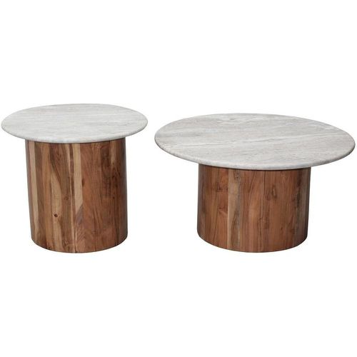 Set de 2 tables basses ondule - 3S. x Home - Modalova