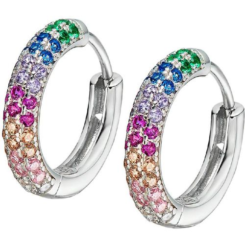 Boucles oreilles Rainbow - LP3484-4-1 Argent 925/1000 - Lotus Silver - Modalova