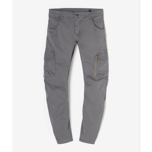 Pantalon cargo ALBAN gris - Le Temps des Cerises - Modalova