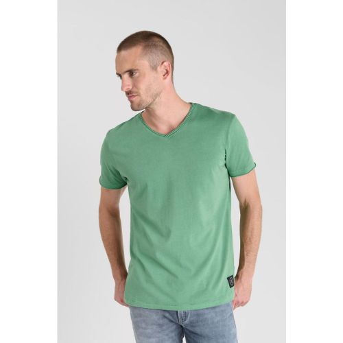 Tee-Shirt GRIBS vert en coton Glen - Le Temps des Cerises - Modalova