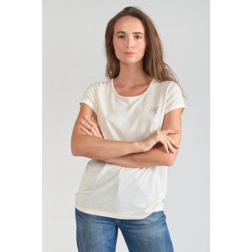 Tee-Shirt SMATRA blanc en coton - Le Temps des Cerises - Modalova
