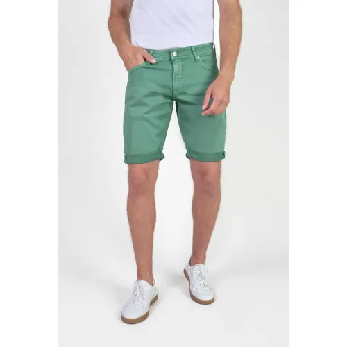Bermuda short BODO vert Jose - Le Temps des Cerises - Modalova