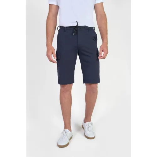 Bermuda short TONY bleu Gus - Le Temps des Cerises - Modalova