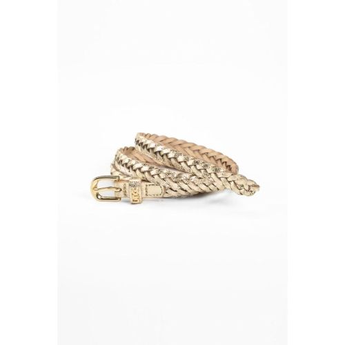 Ceinture en cuir BRAIDY golden Page - Le Temps des Cerises - Modalova