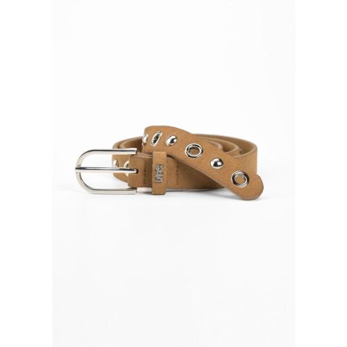 Ceinture en cuir STUDY marron Yule - Le Temps des Cerises - Modalova