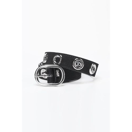 Ceinture en cuir WILDEN noir Gwen - Le Temps des Cerises - Modalova