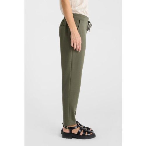 Pantalon droite ROSI kaki Rhea - Le Temps des Cerises - Modalova