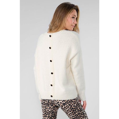 Pull DAISY blanc Dot - Le Temps des Cerises - Modalova