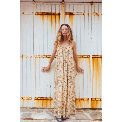 Robe longue droite LUIZA Ria - Le Temps des Cerises - Modalova