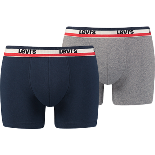Lot de 2 boxers - gris / rouge Bleu - Levi's Underwear - Modalova